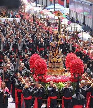 Refuerzan seguridad en Puebla por la XXXIV Procesión de Viernes Santo