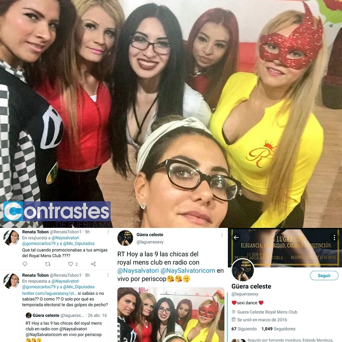 VIDEO: Nay Salvatori promocionó table dance y ahora denuncia red de  prostitución sin pruebas en la Cámara de Diputados | Contrastes de Puebla