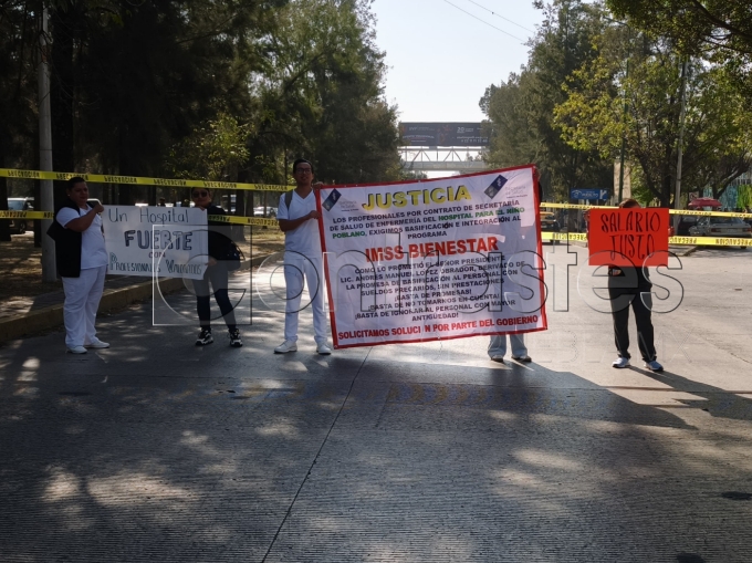 Enfermeras Hospital del Niño Poblano