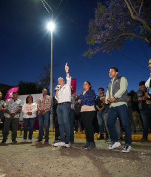 Puebla capital supera las 32 mil luminarias modernizadas