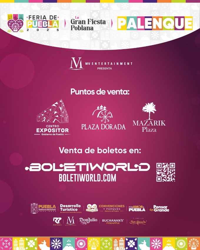 Boletos Feria de Puebla