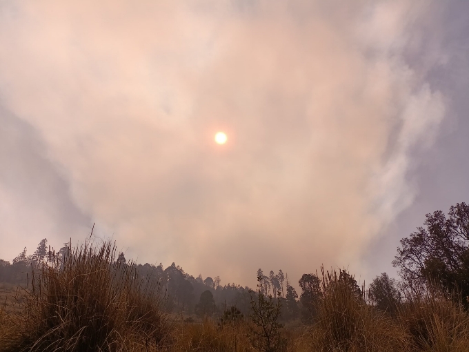 Incendio Tlachichuca