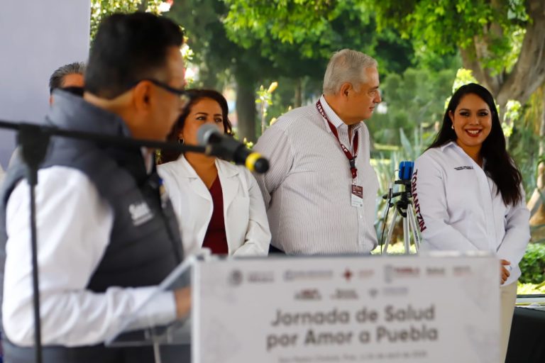Tonantzin Fernández y Carlos Pacheco unen esfuerzos por la salud de Cholula con el respaldo del gobernador Armenta