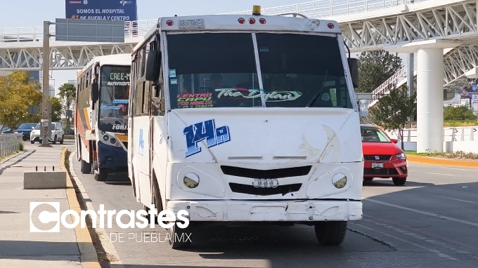 Transporte público placas