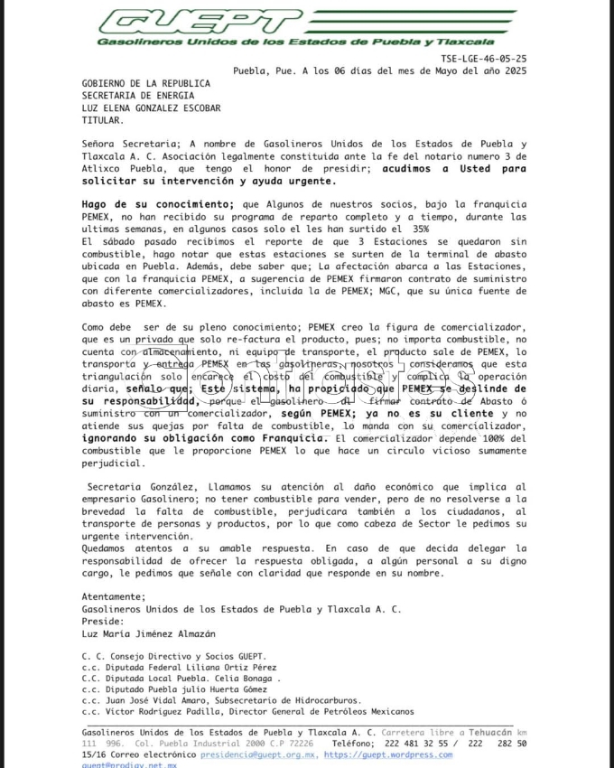 Asociación de Gasolineras