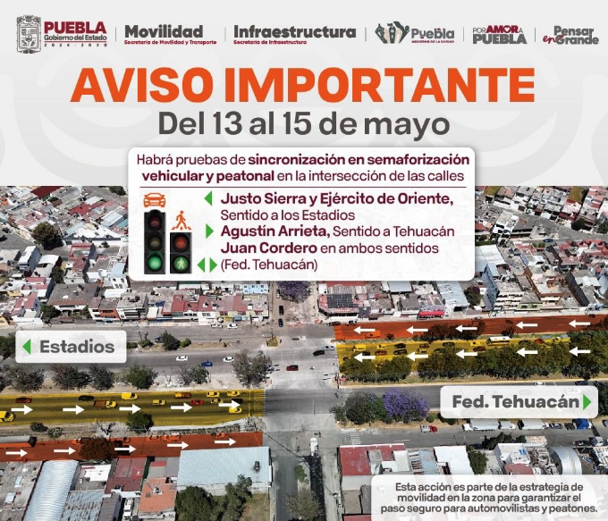 Semáforos entronque de amalucan