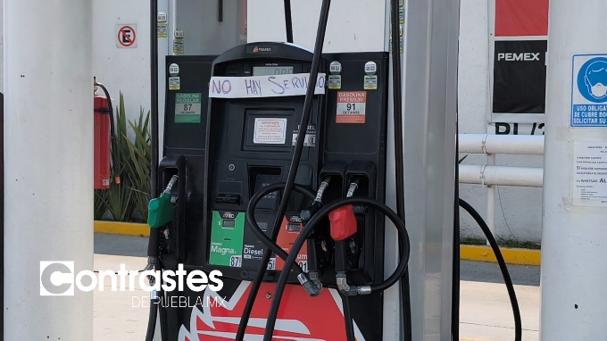 Desabasto gasolina Puebla