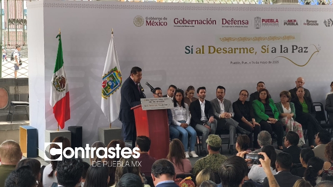 Alejandro Armenta programa de desarme