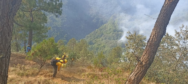 Incendio Zacatlán