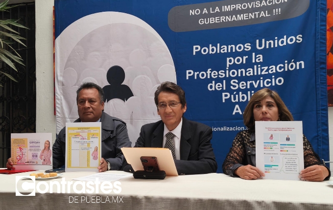 Poblanos unidos por la profesionalización del servicio público