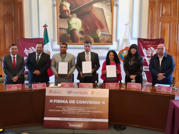 Convenio ayuntamiento de Puebla