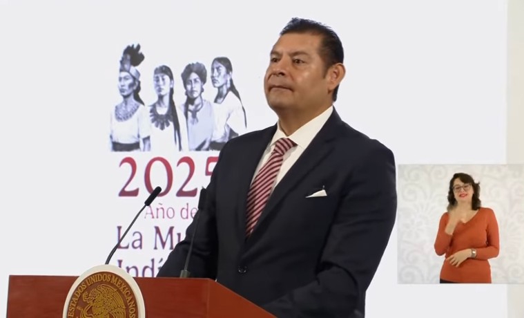 Alejandro Armenta en la mañanera