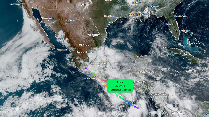 tormenta tropical erick