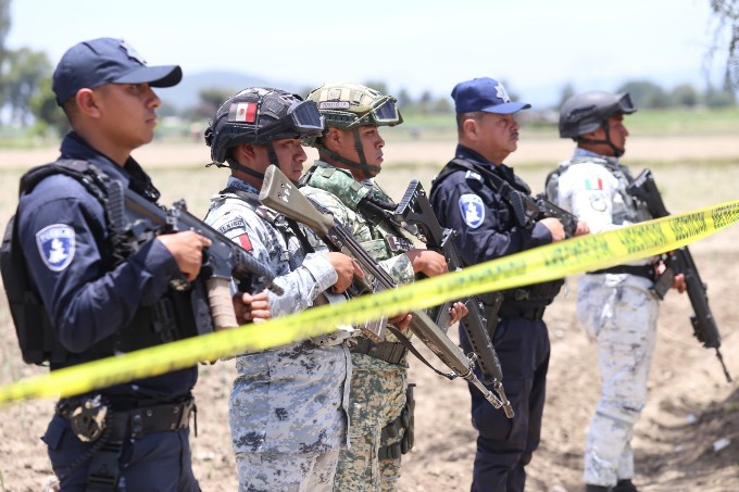 Combate al huachicol GN policía