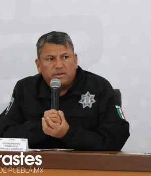 Trabajan en identificación de restos humanos hallados en Avenida Juárez: SSP Puebla