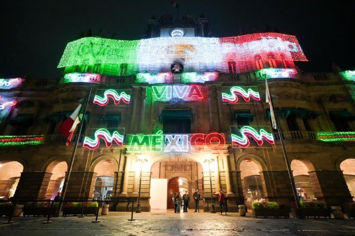 Fiestas patrias zócalo