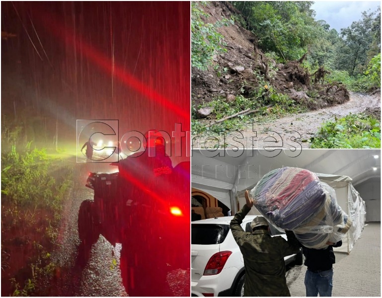 Daños lluvias Xicotepec Huauchinango