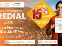 Ariadna Ayala anuncia descuento del 15% por pago anticipado del Predial 2026