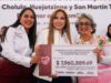 Ceci Arellano y Tonantzin Fernández Fortalecen Atención a Familias de la Región en San Pedro Cholula