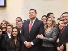 ”No tenemos derecho a fallar”: Armenta, al rendir su Primer Informe en el Congreso de Puebla