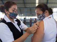 Ariadna Ayala invita a la brigada de vacunación invernal en Atlixco