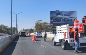 Estudios técnicos descartan estructural al Puente Zaragoza; Infraestructura repara afectaciones