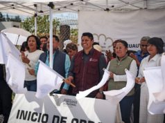Omar Muñoz mejora la infraestructura básica de Cuautlancingo