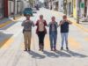 Tonantzin Fernández impulsa la rehabilitación de la calle 5 de Mayo en Santiago Mixquitla