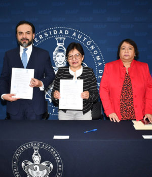 Firman convenio BUAP y la Auditoría Superior del Estado de Puebla