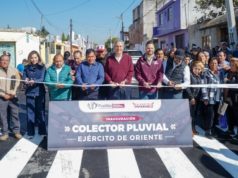 Entrega Pepe Chedraui Colector Pluvial en la colonia Álamos Vista Hermosa