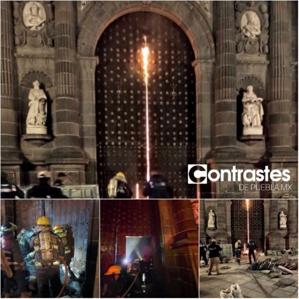 Incendio en Catedral