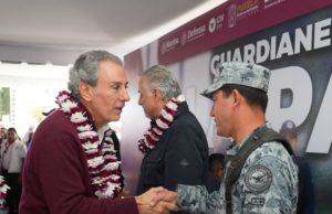 Refrenda Pepe Chedraui fortalecimiento de tejido social con “Guardianes de la Paz” en San Miguel Canoa