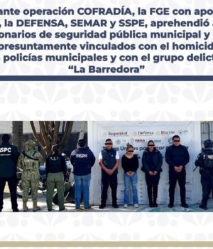 Policías detenidos de la SSC colaboraron con La Barredora en el asesinato de dos de sus compañeros