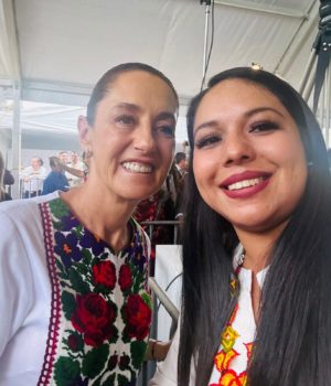 Tonantzin Fernández destaca trabajo conjunto con Claudia Sheinbaum y Alejandro Armenta