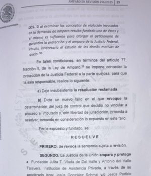 Fundación Julita y Antonio gana amparo contra invasor de predio en La Covadonga