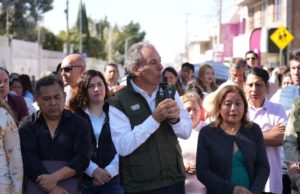 Entrega Pepe Chedraui rehabilitación vial en la colonia Santa Margarita