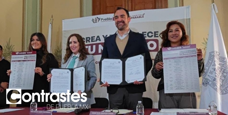 Economía municipal firma de convenio