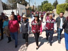 Con participación ciudadana, Tonantzin Fernández impulsa faena en Momoxpan