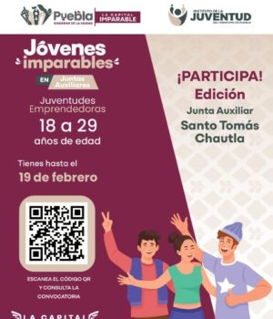 Pepe Chedraui impulsa el talento emprendedor juvenil en Juntas Auxiliares