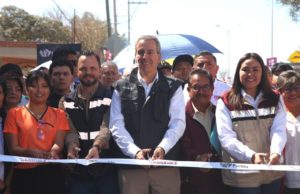 Entrega Pepe Chedraui obras viales en la Junta Auxiliar Ignacio Romero Vargas