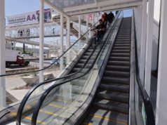 Vandalizan escaleras eléctricas de la Vía Atlixcáyotl: Gobierno presentará una denuncia penal