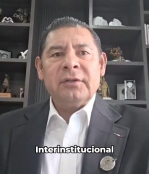 Gobernador Alejandro Armenta respalda trabajo interinstitucional del gabinete de seguridad nacional