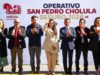 Conmemora Tonantzin Fernández el Día de la Bandera y encabeza el arranque del Operativo “San Pedro Cholula Seguro 2026”