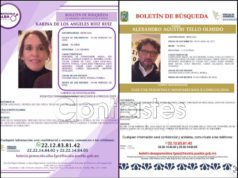 Desaparece matrimonio en Puebla; emiten fichas de búsqueda