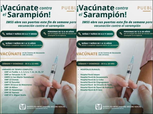 IMSS campaña de vacunación