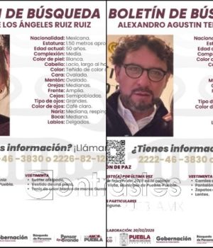 Karina de los Ángeles y Alexandro Agustín fueron hallados sin vida en Tlaxcala: CEEAVI