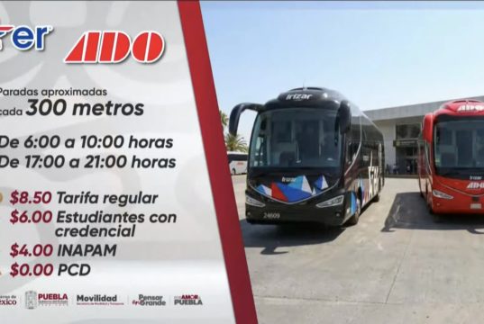 Gobierno de Puebla activa programa de Transporte Temporal en 4 corredores de alta demanda (Video)