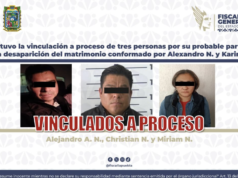 Vinculan a proceso a Alejandro, Christian y Miriam por el asesinato del matrimonio Tello Ruiz