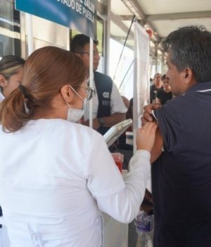 Amplían jornada de vacunación contra sarampión en estaciones de la RUTA