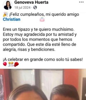 Exigen a Genoveva Huerta aclarar vínculos con “El Bau”, implicado en el homicidio del matrimonio Tello-Ruiz